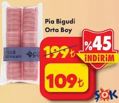 PİA BİGUDİ ORTA BOY fiyat ve kampanya bilgisi